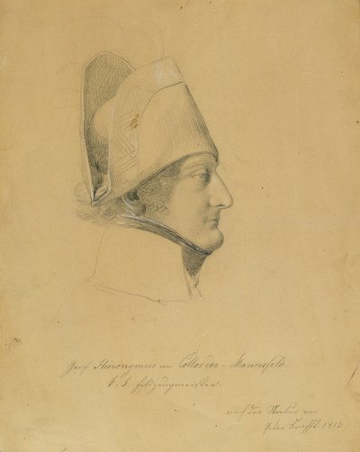 hrabě Hieronymus von Colloredo-Mannsfeld od Johann Peter Krafft