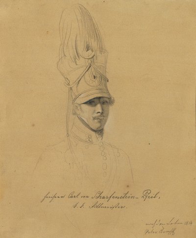 Karl Freiherr von Scharfenstein šíp od Johann Peter Krafft