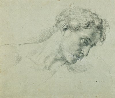 Hlavní studium pro "Arindal a Daura" od Johann Peter Krafft