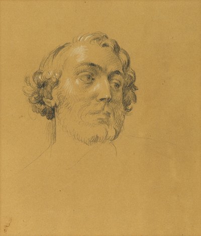 portrétní studie od Johann Peter Krafft