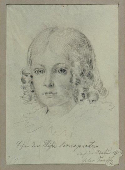 Syn Elisy Bonaparte od Johann Peter Krafft