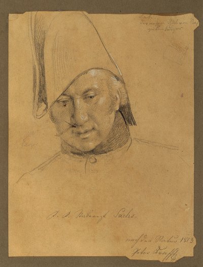 Lékař Sachs od Johann Peter Krafft