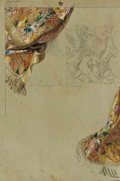 Studie soukenictví od Johann Peter Krafft