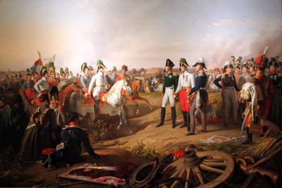 Vítězné prohlášení po bitvě u Lipska, 1813 od Johann Peter Krafft