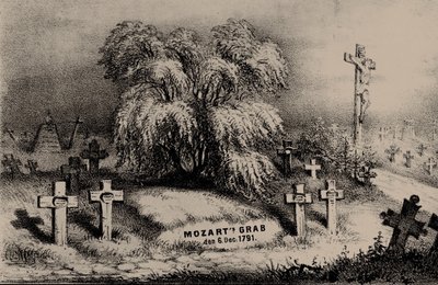 Mozartova závažná otázka. Podle původních dopisů samotné Mozartovy vdovy z roku 1856. od Johann Ritter von Lucam