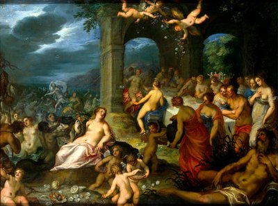 Svátek bohů, 1600. od Johann Rottenhammer