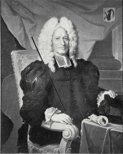 Portrét Christopha Steigera I. od Johann Rudolf Huber