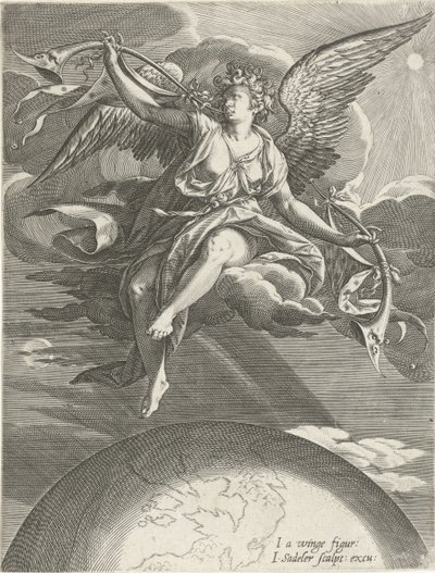 Alegorie slávy od Johann Sadeler (I)