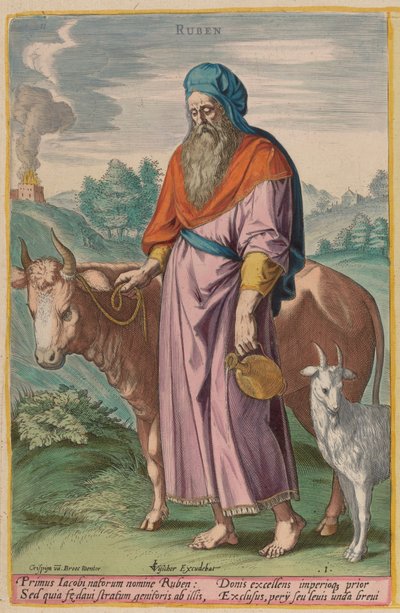 Ruben, c. 1585. od Johann Sadeler I