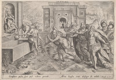 Mor kobylek, kolem roku 1585. od Johann Sadeler I