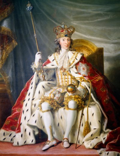 Portrét Christiana VI z Dánska (Kodaň od Johann Salomon Wahl