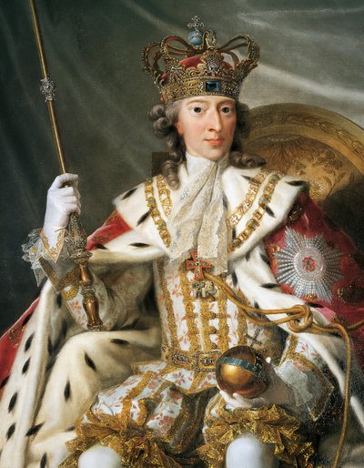 Portrét Christiana VI z Dánska (Kodaň od Johann Salomon Wahl