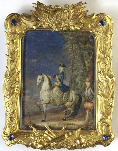 Jezdecký portrét císařovny Kateřiny II 1729-1796 od Johann Stenglin