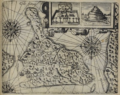 Ostrov Bali (Indonésie), padělek ostrova Bali od Johann Theodor de Bry