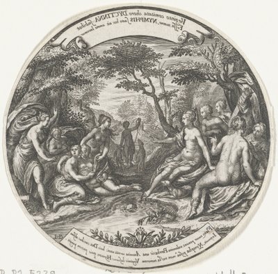 Diana zjistí těhotenství Callisto od Johann Theodor de Bry