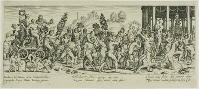 Bacchův triumf od Johann Theodor de Bry