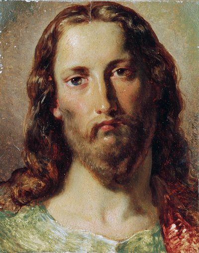 Christuskopf   1344792   cs       czech Successfully Translated  Original: Blessed are the Poor in Spirit for Theirs is the Kingdom of Heaven, 1906 Translat: 