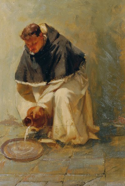 Autoportrét jako Dominikán od Johann  Till der Jüngere