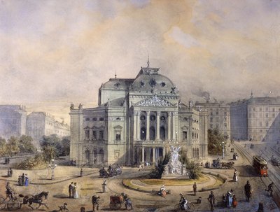 Divadlo Volks, Vídeň od Johann Wilhelm Frey