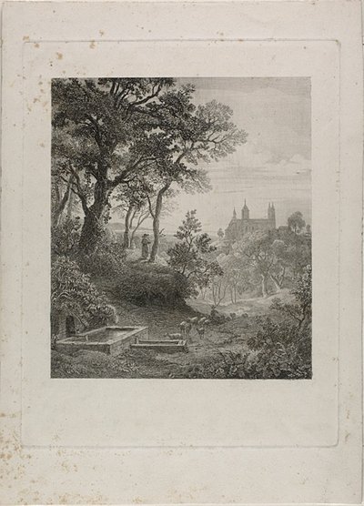 Blížící se jaro od Johann Wilhelm Schirmer