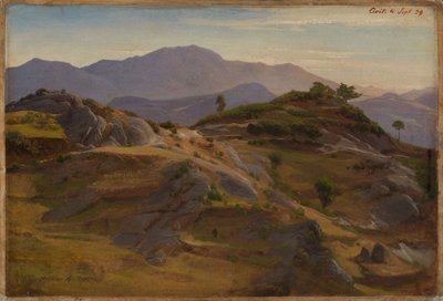 Krajina u Civitelly od Johann Wilhelm Schirmer