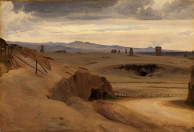 Pohled na římskou Campagnu od Johann Wilhelm Schirmer