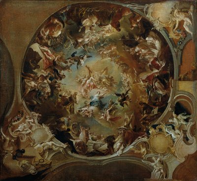 Nanebevzetí Marie od Johann Wolfgang Baumgartner