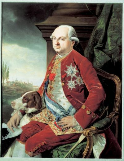 Ferdinand Bourbon-Parma / Zoffany od Johan Joseph Zoffany