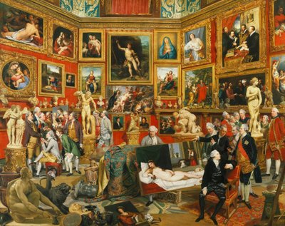 Tribuna Uffizi od Johann Zoffany