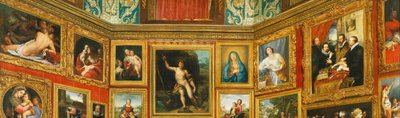 Tribuna Uffizi"
" od Johann Zoffany