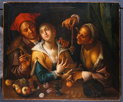 Žoldnéřská láska od Johann or Hans von Aachen