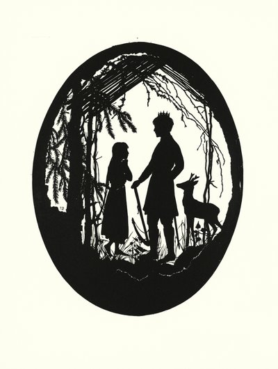 Bratr a sestra (litografie) od Johanna Beckmann