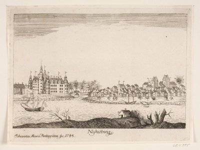 Hrad Nykøbing, Falster od Johanna Maria Pontoppidan