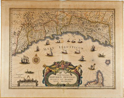Janovská republika, Mapa Jana Baptisty Vrients, mědirytina od Johannes Baptista Vrints