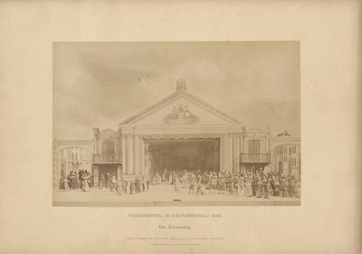 Pašijová hra Ober-Ammergau - Křížová výprava od Johannes Bernhard
