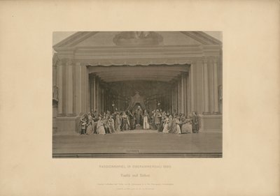 Pašijová hra Ober-Ammergau - Vasthi a Esther od Johannes Bernhard