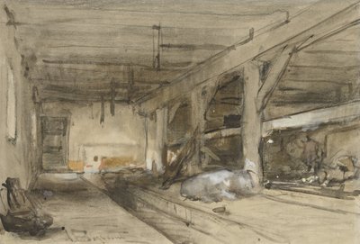 Stalinterieur od Johannes Bosboom