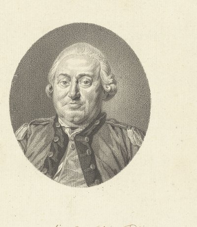 Portrét inženýra Cornelise Rozumnost od Johannes Cornelis Mertens