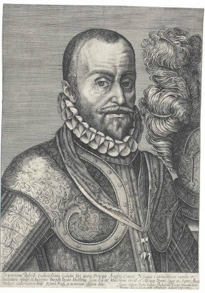 Hrabě z Holandska Obraz prince Viléma I. Oranžského od Johannes Eillarts