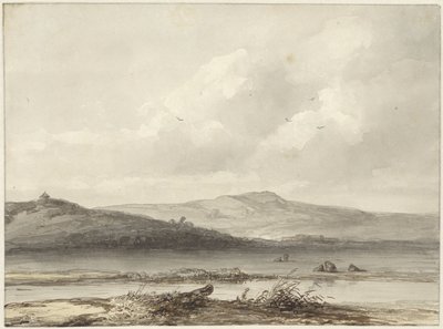 dunová krajina od Johannes Franciscus Hoppenbrouwers