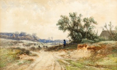 Krajina (akvarel) od Johannes Gijsbert Vogel