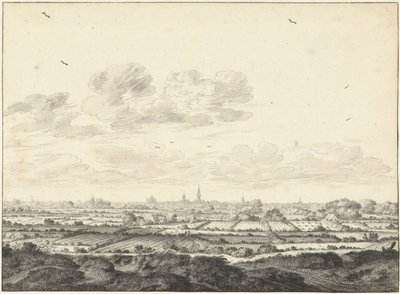 Pohled na Middelburg od Johannes Goedaert