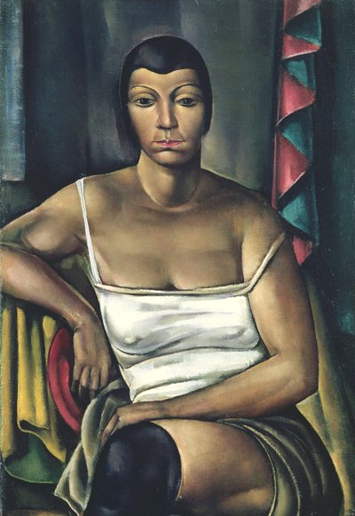 Sedící žena od Johannes Greenberg