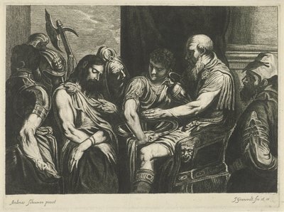 Kristus před Pilátem od Johannes Gronsveld
