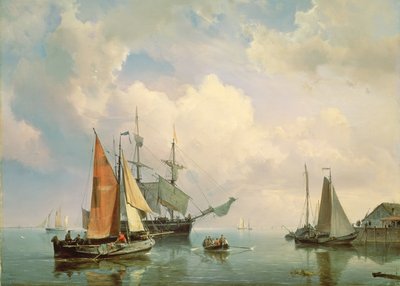Námořní od Johannes Hermann Barend Koekkoek