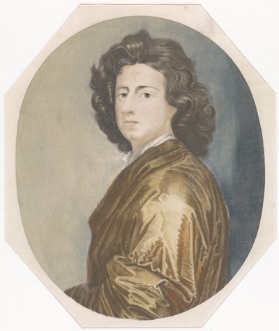 Portrét malíře Gottfrieda Knellera od Johannes Jacobsz van den Aveele (attributed to)