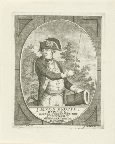 Portrét Joachima Mauritse von Kropff od Johannes Jelgerhuis