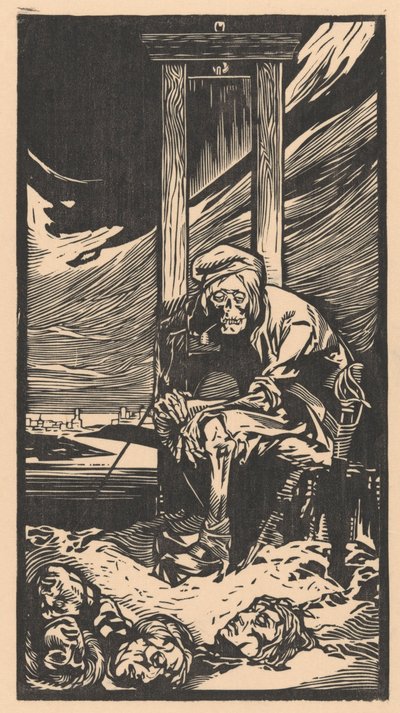 Smrt na gilotině od Johannes Josephus Aarts