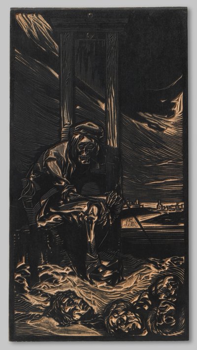 Smrt na gilotině od Johannes Josephus Aarts
