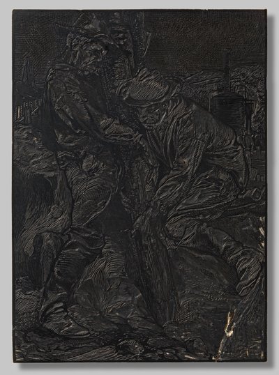 Pozemní pracovníci od Johannes Josephus Aarts